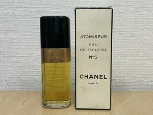 【22367-1】ほぼ未使用 CHANEL No5 オードトワレ EDT 約89ml アトマイザー ATOMISEUR 香水 シャネル