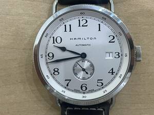 【22353】HAMILTON ハミルトン H784650 カーキ パイオニア スモセコ 自動巻き 腕時計