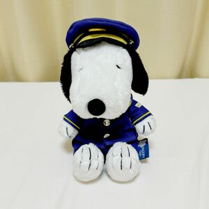 PEANUTS SNOOPY TOWN TOKYO 限定 スヌーピータウン東京駅限定 駅長 スヌーピー ぬいぐるみ 2014