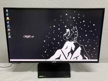 ASUS VG27AQ TUF Gaming ゲーミングモニター 27インチ 液晶ディスプレイ 165Hz WQHD IPS 2560x1440【中古】_画像1