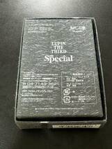 zippo LUPIN THE THIRD SILVER METAL ルパン三世 40周年記念 2007年製 40th Anniversary Special 両面 立体メタル 3面加工品 専用ケース_画像9
