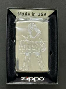 zippo HYSTERIC GLAMOUR ヒステリックグラマー 2022年製 silver シルバー 両面デザイン セクシー ガール デットストック ケース 保証書 