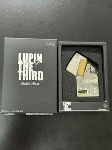 zippo LUPIN THE THIRD Bullet Mark ゴールド インゴッド 2003年製 ルパン三世 オールキャスト 立体メタル デットストック 専用ケース