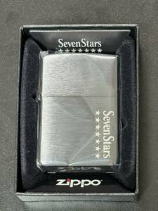 zippo Seven Stars BLACK 限定品 セブンスター ブラック 2016年製 七連星 デットストック ケース 保証書 