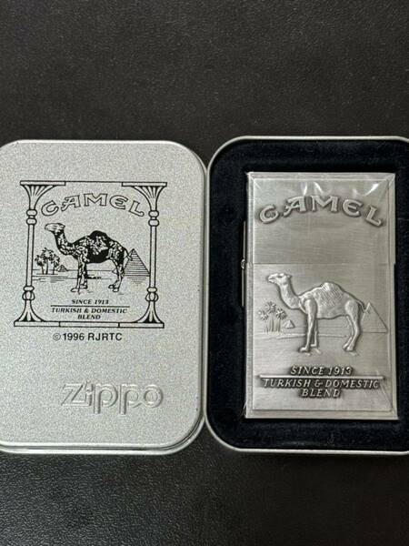 zippo CAMEL 1932 REPLICA SECOND RELEASE 限定品 キャメル 1932 レプリカ セカンド リリース silver シルバー 年代物 外ヒンジ