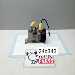 ＬＡ１００Ｓ　ムーヴ　純正　エアコンコンプレッサー　１Ｄ５－６－１/２４Ｃ３４３*同梱不可