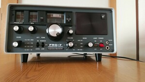 美品 動作品 YAESU 八重洲 ヤエス FRG-7 BCLラジオ受信機