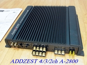 ◆◆　バツグンの高音質！！ アゼスト 名機【A-2800】140ｗ×４　完動！！　◆◆