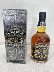 231223-1【同梱不可】1円～ 未開封 古酒 CHIVAS REGAL/シーバスリーガル　12年 プレミアム　40度/700ml/1260g　スコッチ ウイスキー