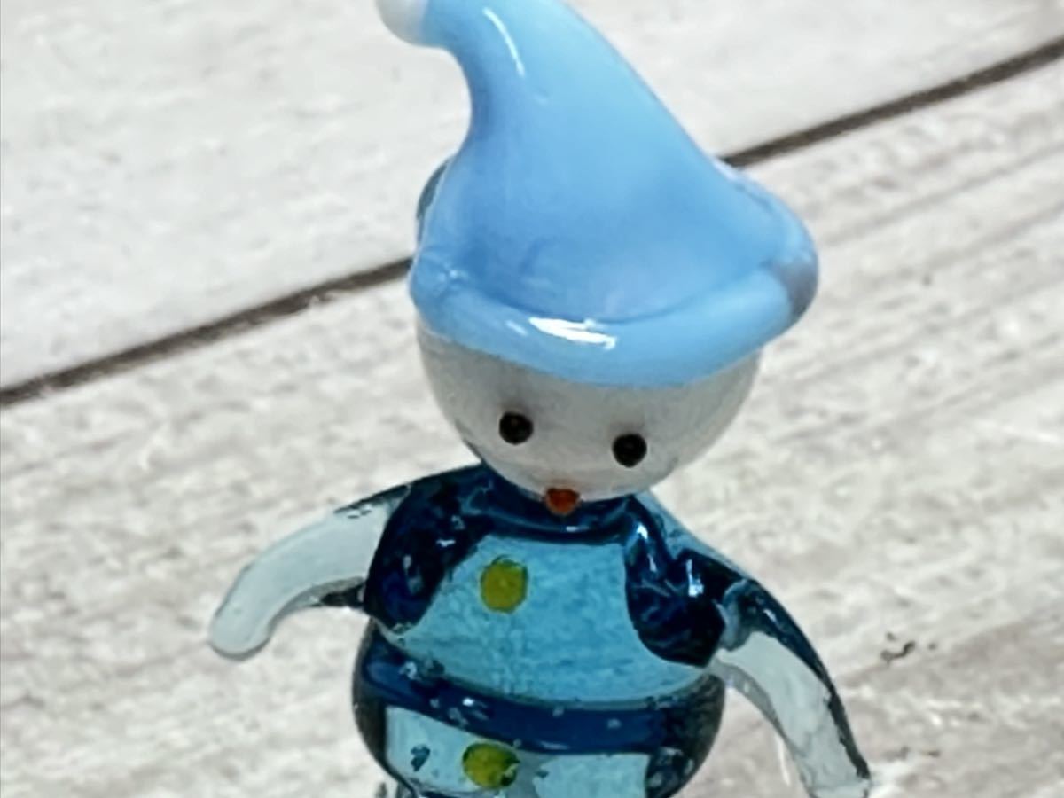 ★Miniature glasswork★Pajama boy [SB], handmade works, interior, miscellaneous goods, ornament, object