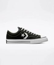 ALL STAR Star Player 76 Premium Canvas Black LOW CUT A01607C コンバース オールスター 日本未発売_画像7