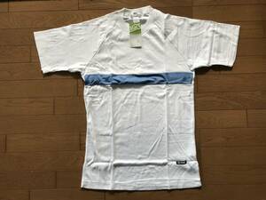 当時物　未使用　デッドストック　アシックス　ジェレンク　半袖Tシャツ　クールネック　体操服　サイズ：XO　　HF887