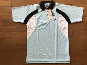 В то время неиспользованный Deadstock Yonex Yonex Yonex Unisex с коротким рубашкой половой рубашки Номер детали: 10020 Размер: M HF1040