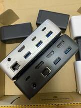 Anker PowerExpand Elite 13-in-1 Thunderbolt 3 Dock 13-in-1 USB-C Dock グレー Anker717 736 Charger 充電器_画像7