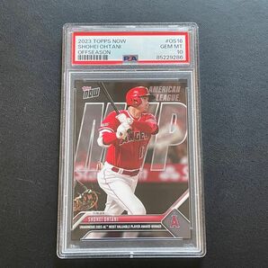 【PSA10】大谷翔平 カード 2023 満票 MVP MLB topps