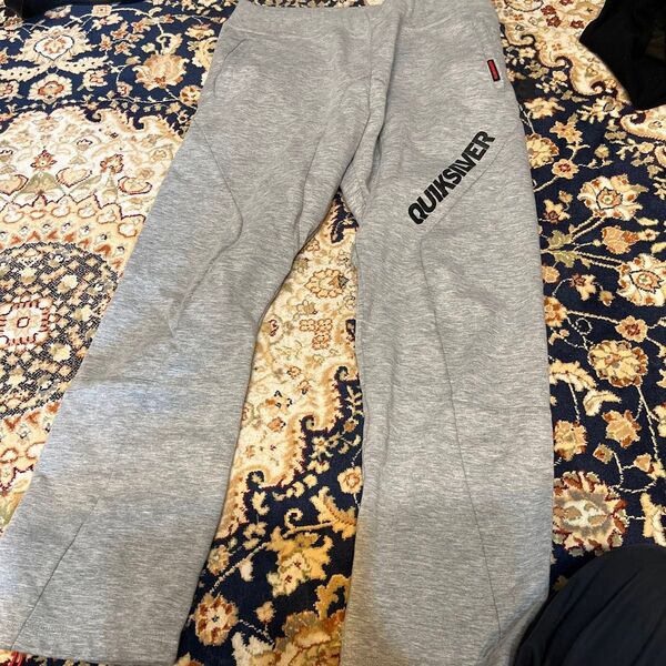 メンズズボン クイックシルバー メンズスウェット Mサイズ パンツ ゴルフパンツ ストレッチ 防寒