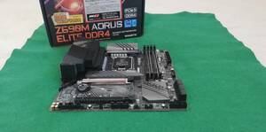 GIGABYTE Z690M AORUS ELITE DDR4 LGA1700　使用半年ほど動作品　箱付属品あり