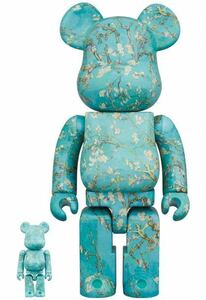 BE@RBRICK × Van Gogh Museum(R)Van Gogh Almond Blossom 100％ & 400％