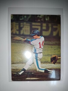 谷沢健一　74 カルビープロ野球チップス No.335　中日ドラゴンズ