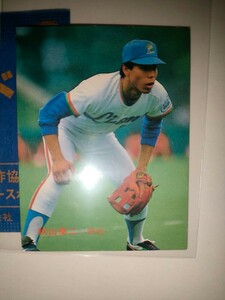 秋山幸二　87 カルビープロ野球チップス No.184　西武ライオンズ