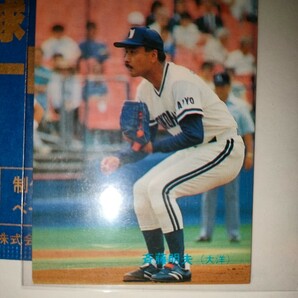 斉藤明夫 89 カルビープロ野球チップス No.314 大洋ホエールズの画像1