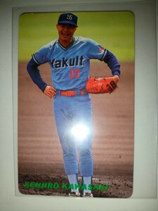 川崎憲次郎　91 カルビープロ野球チップス No.143　ヤクルトスワローズ