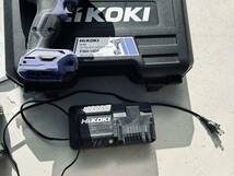 2023年9月頃 購入ハイコーキ 14.4V コードレスインパクトドライバ 充電器 電動工具 HiKOKI HITACHI FWH14DF 本体 充電器 電池2個 ケース付_画像5