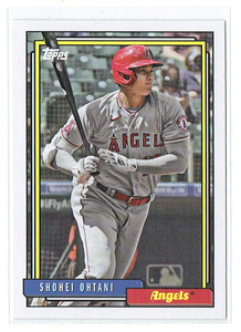 【Shohei Ohtani 大谷翔平】2021 Topps Update - 1992 Topps Redux #T92-4 ★ Los Angeles Angels ロサンゼルス・エンゼルス