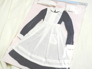 50 クラシカルナースセット ホワイト×ネイビー 48/50 cmボディ FAR187-NVY ドール服