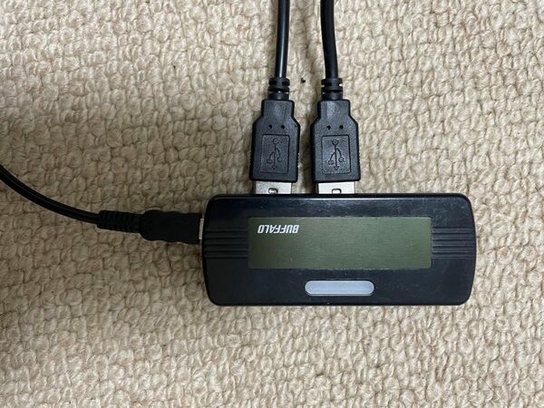 USBハブ 4口 バッファロー BUFFALO 通信速度2.0 別売ACアダプター接続でセルフパワーも可能 送料無料