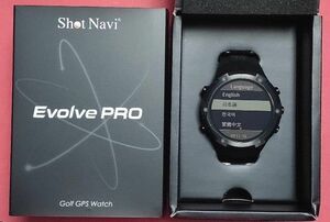 【美品、人気のブラック】ショットナビ　Evolve PRO