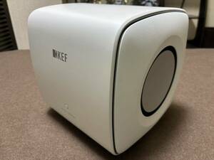 KEF KC62 サブウーファー ミネラルホワイトMINERAL WHITE スピーカー