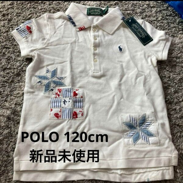 POLO ポロ　ラルフローレン　パッチワーク ストレッチ メッシュ ポロシャツ