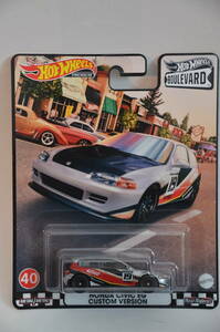 ★ヤマダ電機限定★Hot Wheels BOULEVARD HONDA CIVIC EG CUSTOM VERSION #40★HW ホットウィール ブールバード シビック