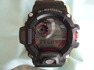 カシオ CASIO G-SHOCK レンジマン RANGEMAN GW-9400J-1JF 電波 ソーラー ステンレススチール 樹脂