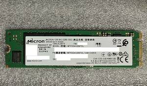 ◆送料無料◆M.2 SSD SATA【Micron MTFDDAV256TDL】256GB 1本