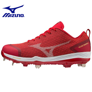 【送料無料】 Mizunoミズノ DOMINANT 4 LOW MENS METAL BASEBALL CLEAT 野球 スパイク 26cm mi320667re-wh8