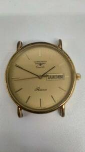 ＃9420 LONGINES ロンジン Presence プレザンス 114 SWISS 7250 メンズ クオーツ 腕時計 不動品 ベルトなし