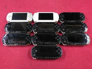 SONY プレイステーションポータブル 本体 PSP-1000 10台セット 通電可 PSP まとめ売り ＊現状品【GH】