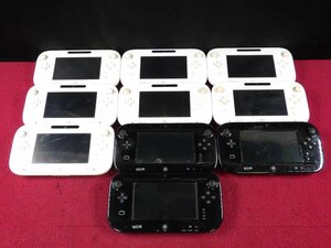 NINTENDO Wii U パッド 10個セット ニンテンドー まとめ売り ＊ジャンク品【GH】