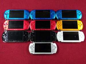 SONY PSP-3000 プレイステーションポータブル 本体 10台セット 通電可 ＊現状品【GH】