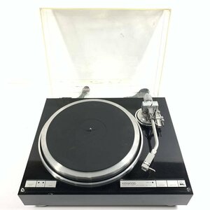 KENWOOD ケンウッド KP-1100 レコードプレーヤー カートリッジ：SHURE V15 TYPE Ⅳ 搭載◆現状品