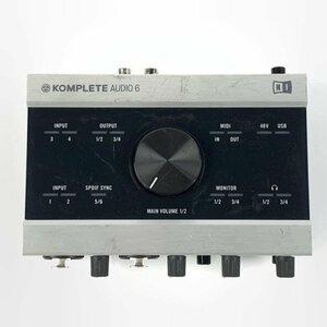 NATIVE INSTRUMENTS KOMPLETE AUDIO 6 ネイティブインストゥルメンツ オーディオインタフェース★ジャンク品