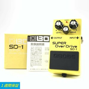 BOSS SD-1 ボス スーパーオーバードライブ 取扱説明書/元箱付き★1週間保証