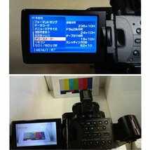 SONY ソニー HVR-Z1J デジタルビデオカメラ 取説/フィルター2個/ショルダーベルト/キャリングケース付き●現状品【TB】_画像10