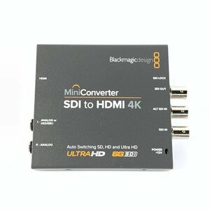 Blackmagic design ブラックマジックデザイン SDI to HDMI 4K Mini Converter●現状品【TB】