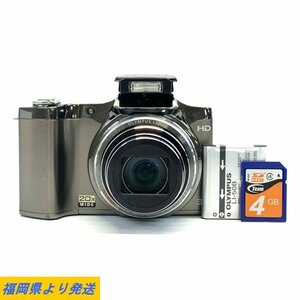 OLYMPUS SZ-11 オリンパス コンパクトデジタルカメラ バッテリー付き SDカード4GB付属 ※充電器なし 動作/状態説明あり●現状品【福岡】