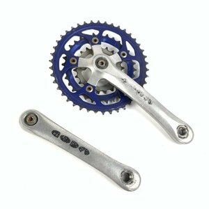 SUGINO スギノ CODAロゴ入り MTB用 トリプルクランク CANNONDALE アーム長:170mm 歯数:42-32-22T＊現状品