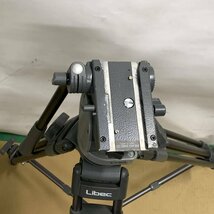 LIBEC TRIPOD T67 リーベック 業務用 三脚　 BR-1 ミッドスプレッダー / H40 雲台付き●現状品【TB】_画像4