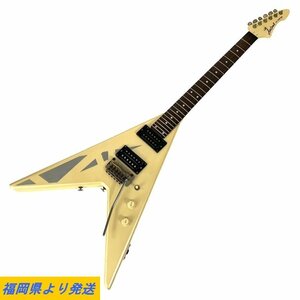 Aria Pro Ⅱ XX CUSTOM シリアルNo.4032163 アリアプロツー エレキギター フライングVモデル ※状態説明あり ★ジャンク品【福岡】